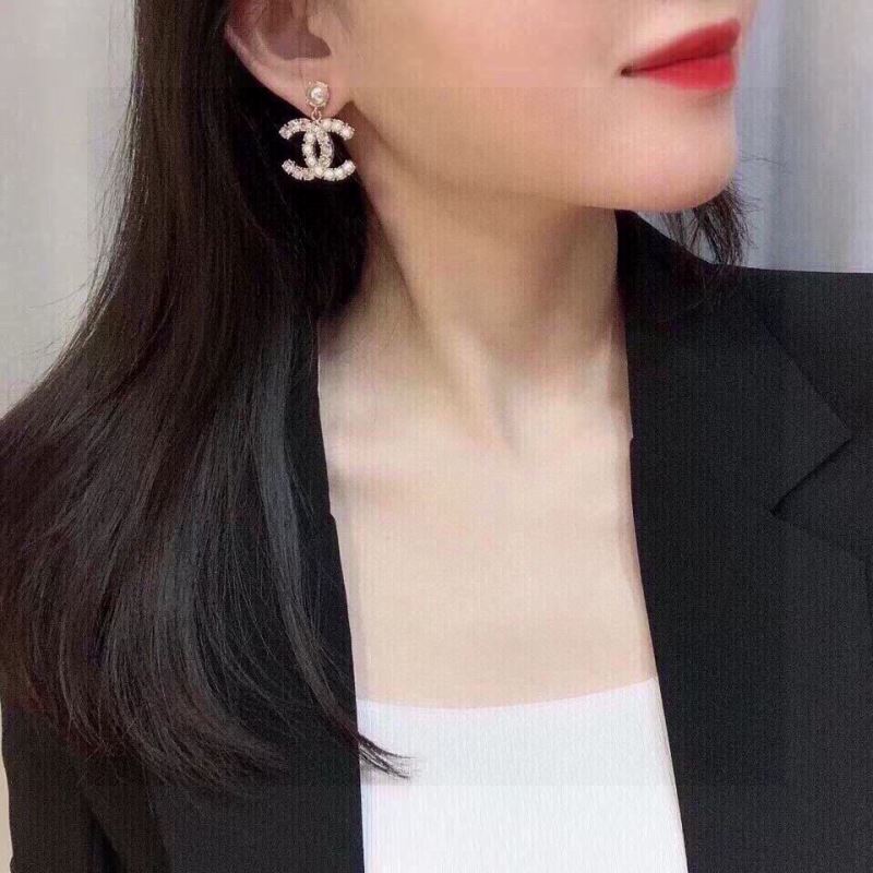 Ch*el earrings